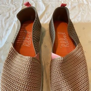 Crochet Slip-On Breathable Shoes Memory Foam Soles